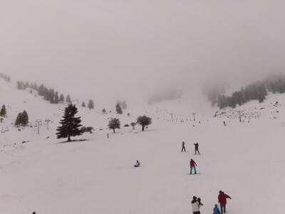 Αχαϊα: Καθαρά Δευτέρα με...χιονοπέδιλα σ...