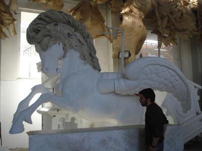 Το φτερωτό άλογο του άρματος της Βασίλισας