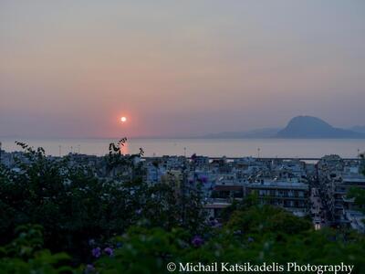 Ηλιοβασίλεμα από το Φρούριο της Πάτρας