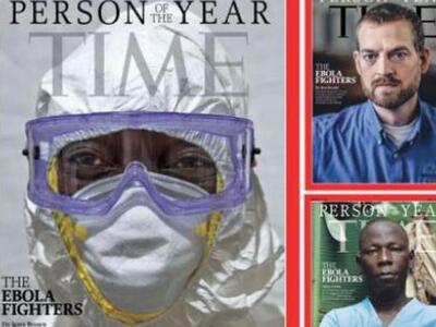 Οι “μαχητές” του Έμπολα πρόσωπο της χρον...