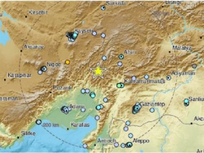 Τουρκία: Ισχυρός σεισμός στα Άδανα