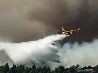 Πυρκαγιά στα ορεινά της Αχαΐας - Επιχειρ...