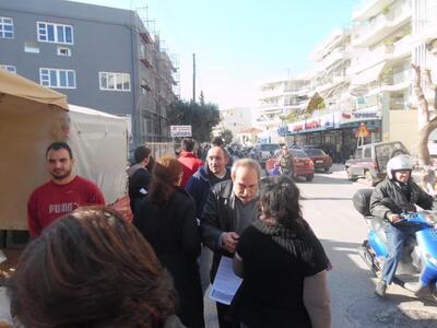 Παρέμβαση της Λαϊκής Ενότητας για το ασφ...