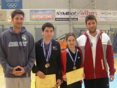 Μπάντμιντον: Κυριακόπουλος και Μαντούκα ...