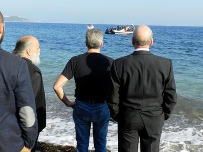 Τσίπρας και Σούλτς είδαν πρόσφυγες να πα...