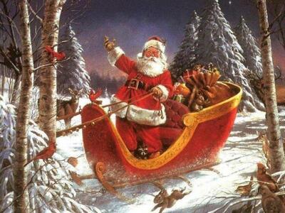 Ξεκίνησε το ταξίδι του στον κόσμο ο Άγιος Βασίλης 