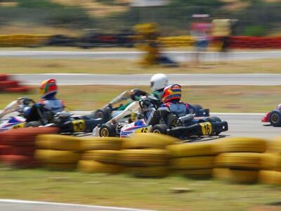 Πίστα για κάρτ το κέντρο της Πάτρας