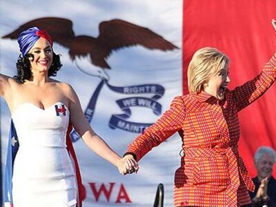 Katy Perry: Ψηφίζει Hillary Clinton και ...