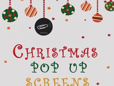 Christmas Pop Up Screens σήμερα στον Συνδετήρα!