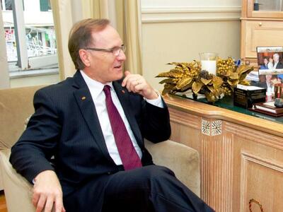 Στην Πάτρα ο Πρέσβης του Καναδά