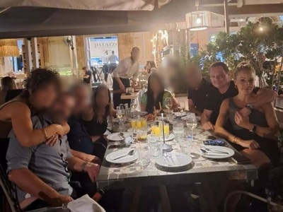 Η κοινή τους φωτογραφία που δημοσίευσαν ...