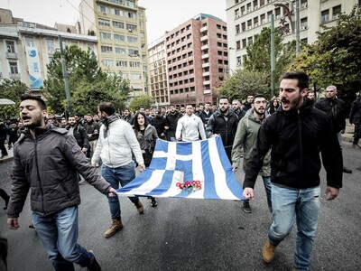 Μαζική η πορεία στην Αθήνα για το Πολυτεχνείο 