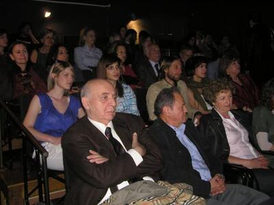 Στιγμιότυπο από το ακροατήριο της εκδήλωσης