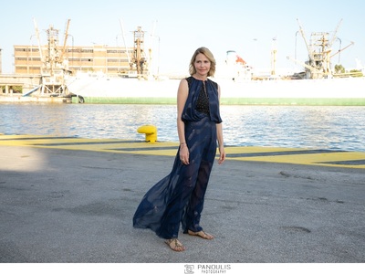 Η Τζένη Μπαλατσινού σε προηγούμενη επίδειξη