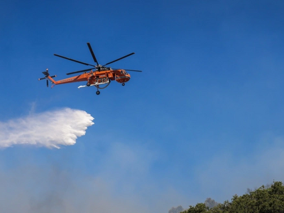 Φωτιά στο Σκάλωμα Αγρινίου - Στη μάχη κα...