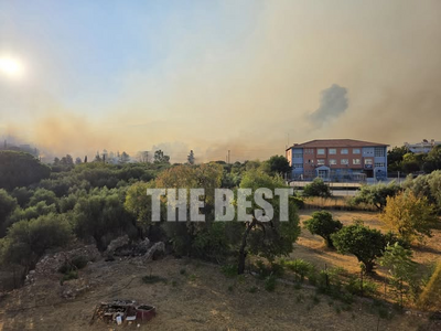 Πύρινη κόλαση σε Συχαινά, Βούντενη, Αρόη...