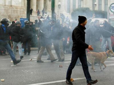 6 τραυματίες από επεισόδια στην Ηγουμενίτσα