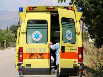 Αιτωλικό: Φορτηγάκι εξετράπη της πορείας...