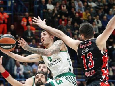 Ευρωλίγκα: Άνετη επικράτηση για Παναθηναϊκό