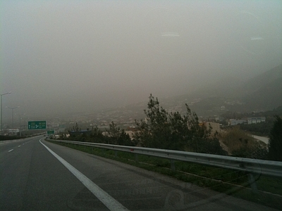 Πνίγηκε η Πάτρα στην Αφρικανική σκόνη