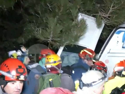 Ταΰγετος: Στο νοσοκομείο Σπάρτης οι 4 τρ...