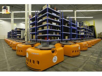 Ρομπότ σε ρόλο αποθηκάριου 