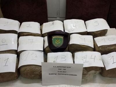 Κέρκυρα: 30 κιλά ναρκωτικά «ψάρεψε»  σκά...