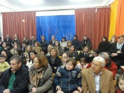 Κοπή της πρωτοχρονιάτικης πίτας του Συλλ...