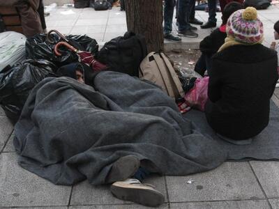 Κέντρο φιλοξενίας προσφύγων στο ποδηλατο...