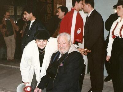 Με τον Βασίλη Γεωργιάδη