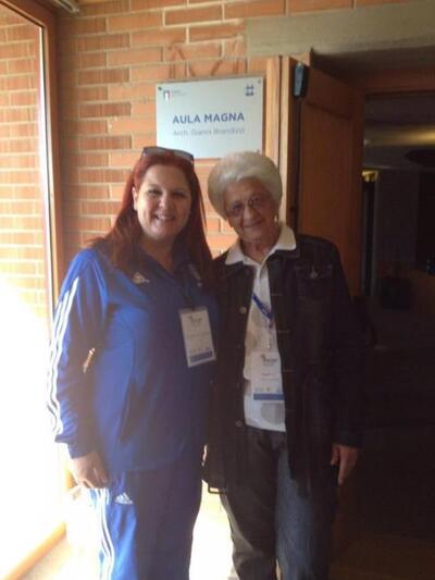 Στη Formia, Οκτώβρης 2016 με την Ans Bot...