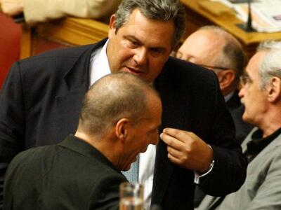 Βαρουφάκης σε Καμμένο: "Αν αποδείξε...