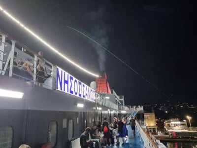 Χίος: Τηλεφώνημα για βόμβα στο πλοίο «Νή...