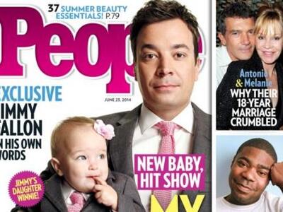 Ο Jimmy Fallon και η κορούλα του στο εξώ...