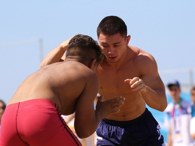 Beach Wrestling: Επτά σίγουρα μετάλλια γ...