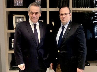 Ο Πλ. Μαρλαφέκας συναντήθηκε με τον Κωνσ...