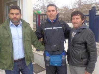 Από τη Λιβαδειά στην Αλεξανδρούπολη με τα πόδια