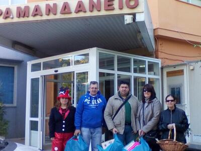 Πάτρα: Το Φωτεινό Αστέρι πέρασε την μέρα...