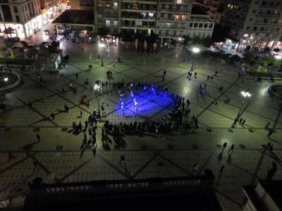 Πάτρα:Έφτιαξαν στην πλατεία Γεωργίου τον...