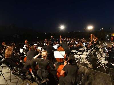 Η Φιλαρμονική Ορχήστρα Νέων της Βοστώνης σε μια μαγευτική βραδιά στο Κάστρο του Ρίου - ΦΩΤΟ