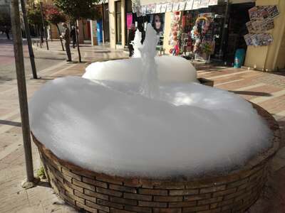 Αγρίνιο: Γέμισε ξανά… αφρούς το συντριβά...