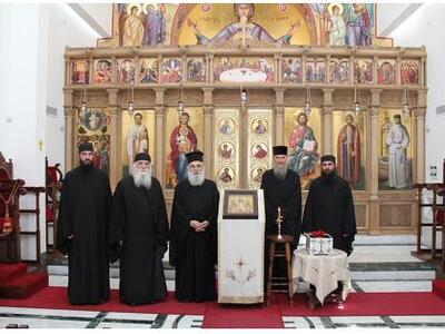 Θερμή υποδοχή του Γέροντος Νεκταρίου Μου...