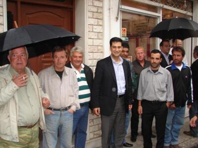 Συνάντηση Παπαναστασίου με του υποψήφιου...