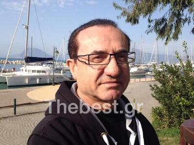 Πάτρα: Ο Λευτέρης Πανταζής πίνει τον καφ...