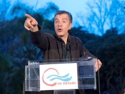 Θεοδωράκης: Θέλω το "Ποτάμι" π...