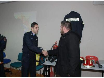 Πάτρα: H πυροσβεστική τίμησε τους εθελον...