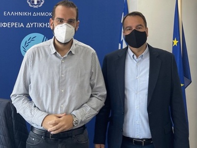 Συνάντηση Θανάση Παπαθανάση με τον Περιφ...