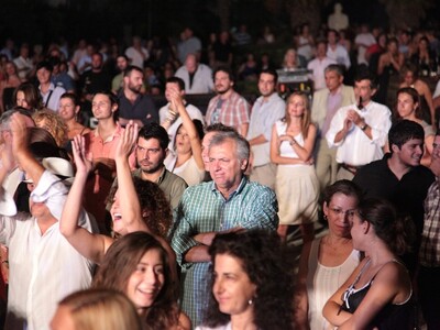 Άποψη του ακροατηρίου