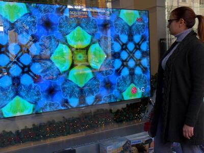 Ονειρικά Χριστούγεννα με μεγάλες τηλεορά...