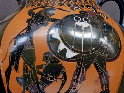 Ο Ηρακλής σκοτώνει τον Γηρυόνη. Εργο που...